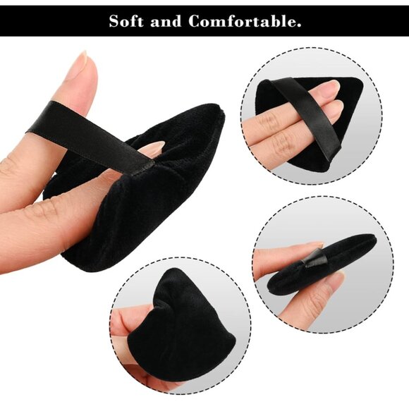 🌼 Beauty Blender Cosmetic Puffs Bundle 12 Triangles for Powder/Foundation/Blush - Picture 2 of 7